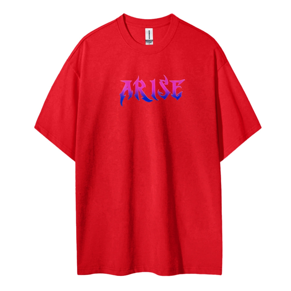 Solo Leveling Cotton Unisex Crew Neck Anime T-Shirt