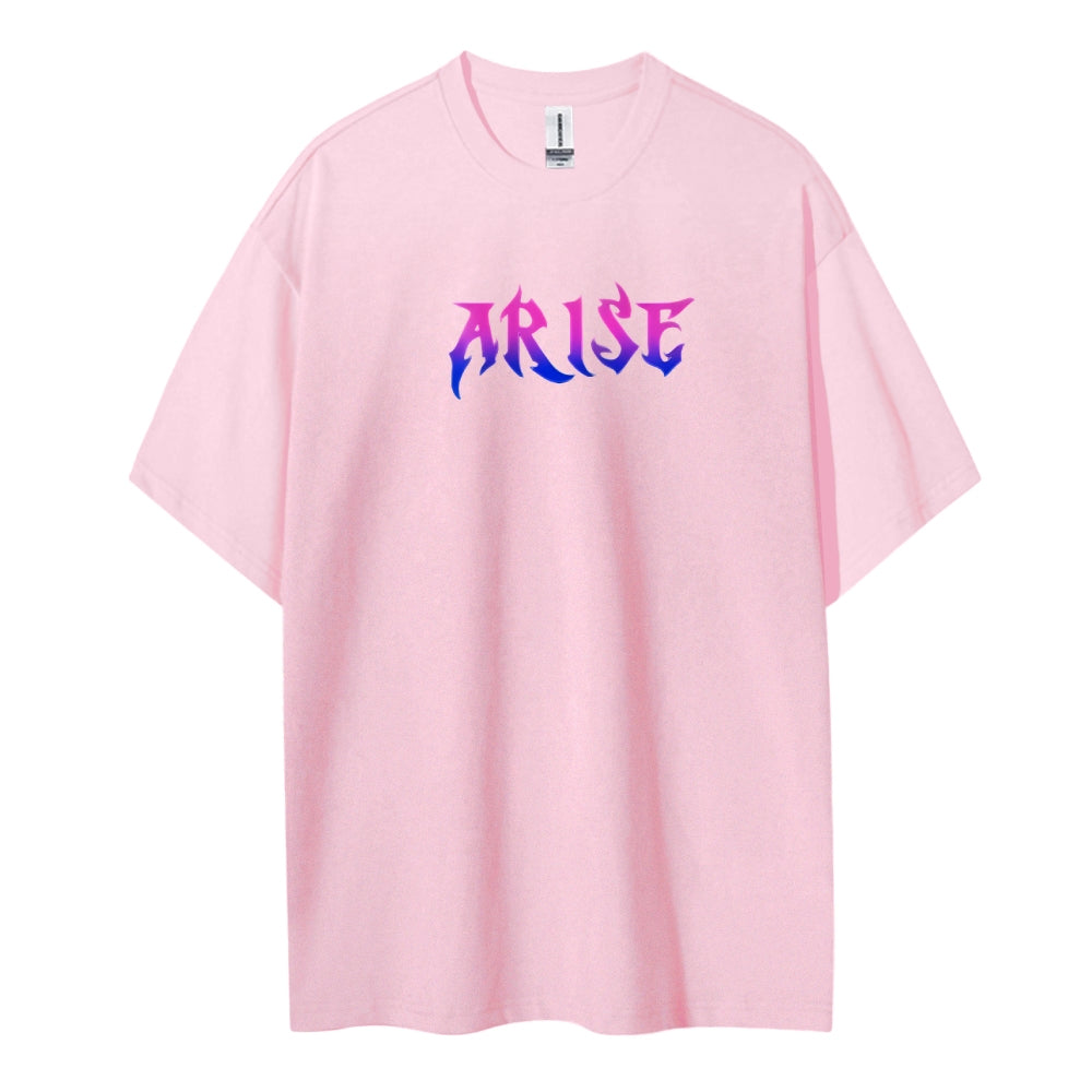 Solo Leveling Cotton Unisex Crew Neck Anime T-Shirt