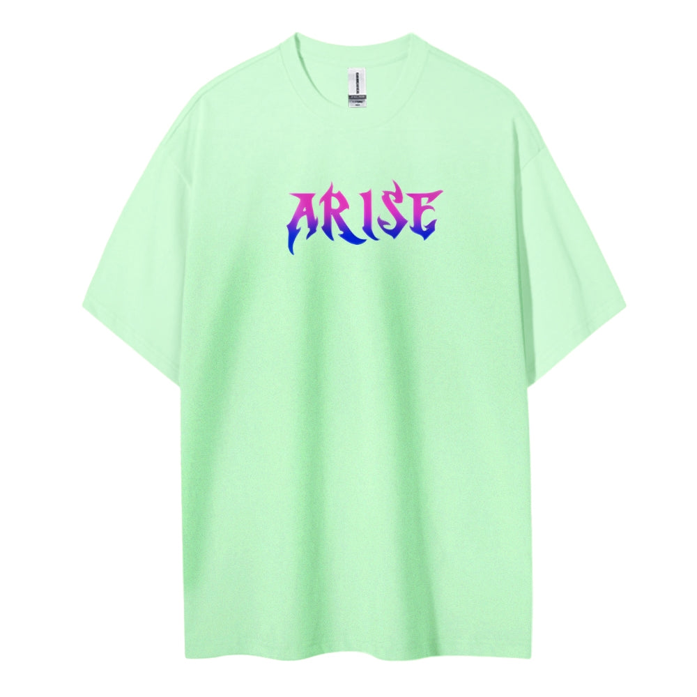 Solo Leveling Cotton Unisex Crew Neck Anime T-Shirt