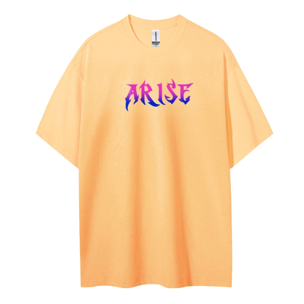 Solo Leveling Cotton Unisex Crew Neck Anime T-Shirt
