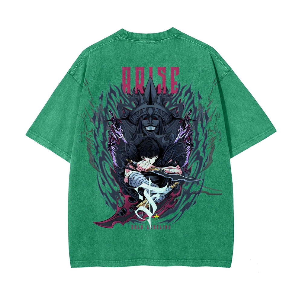 Vintage Oversized T-Shirt solo-leveling