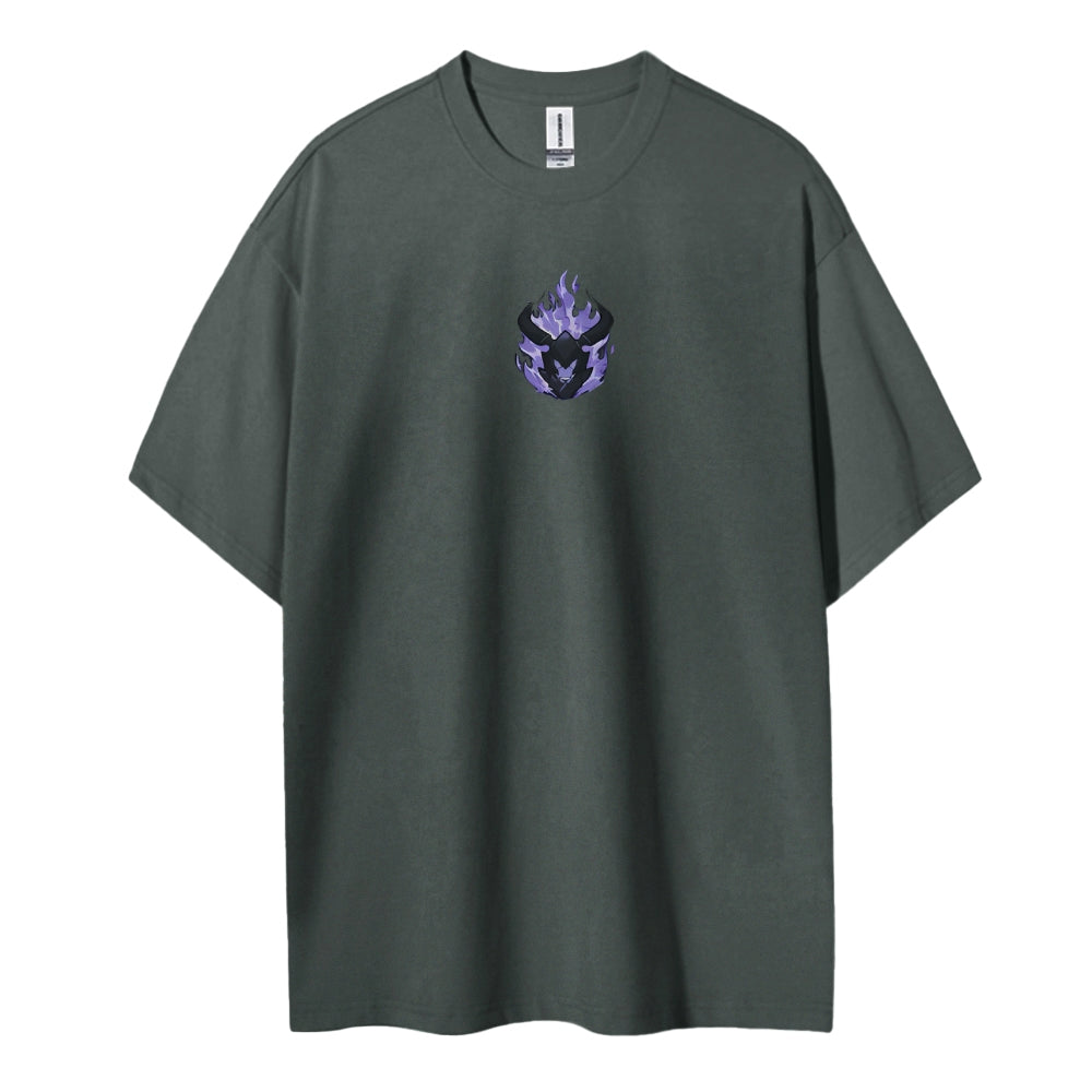 SOLO-LEVELING Cotton Unisex Crew Neck Anime T-Shirt