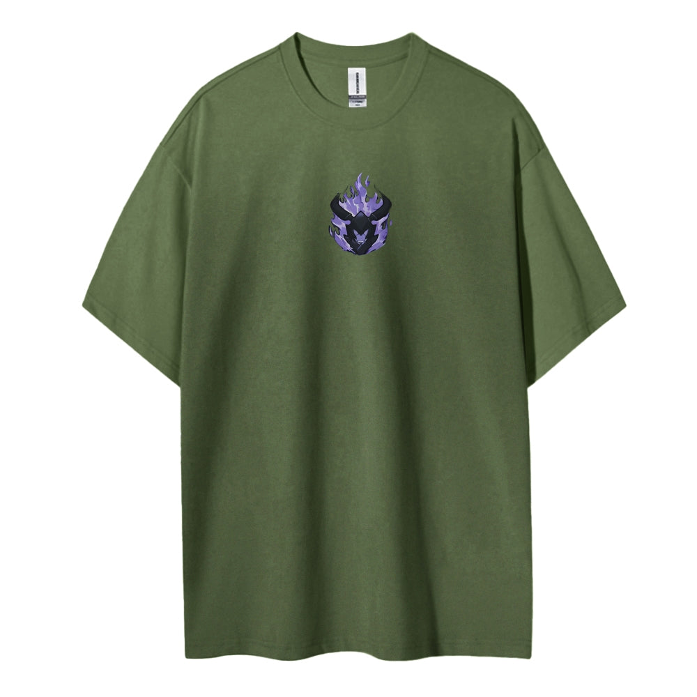 SOLO-LEVELING Cotton Unisex Crew Neck Anime T-Shirt