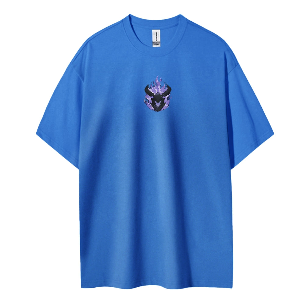 SOLO-LEVELING Cotton Unisex Crew Neck Anime T-Shirt
