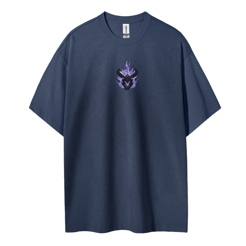 SOLO-LEVELING Cotton Unisex Crew Neck Anime T-Shirt