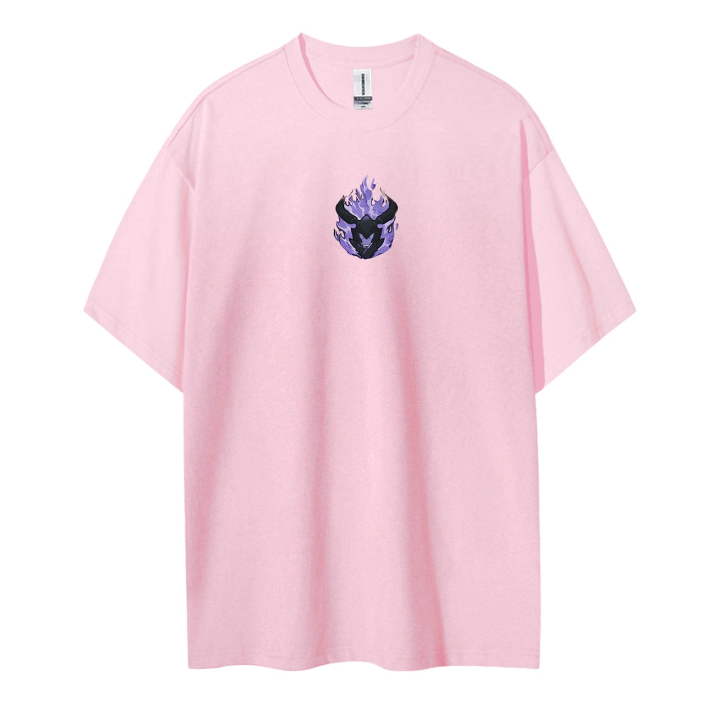SOLO-LEVELING Cotton Unisex Crew Neck Anime T-Shirt