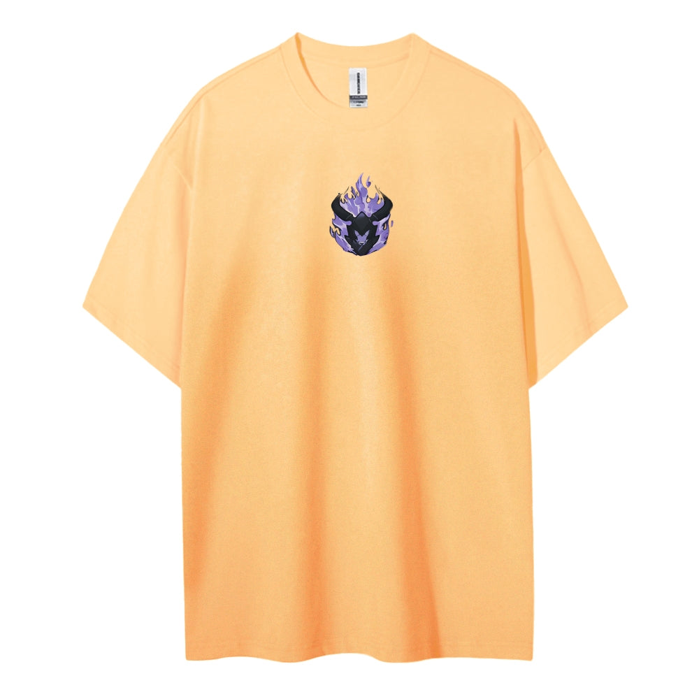 SOLO-LEVELING Cotton Unisex Crew Neck Anime T-Shirt
