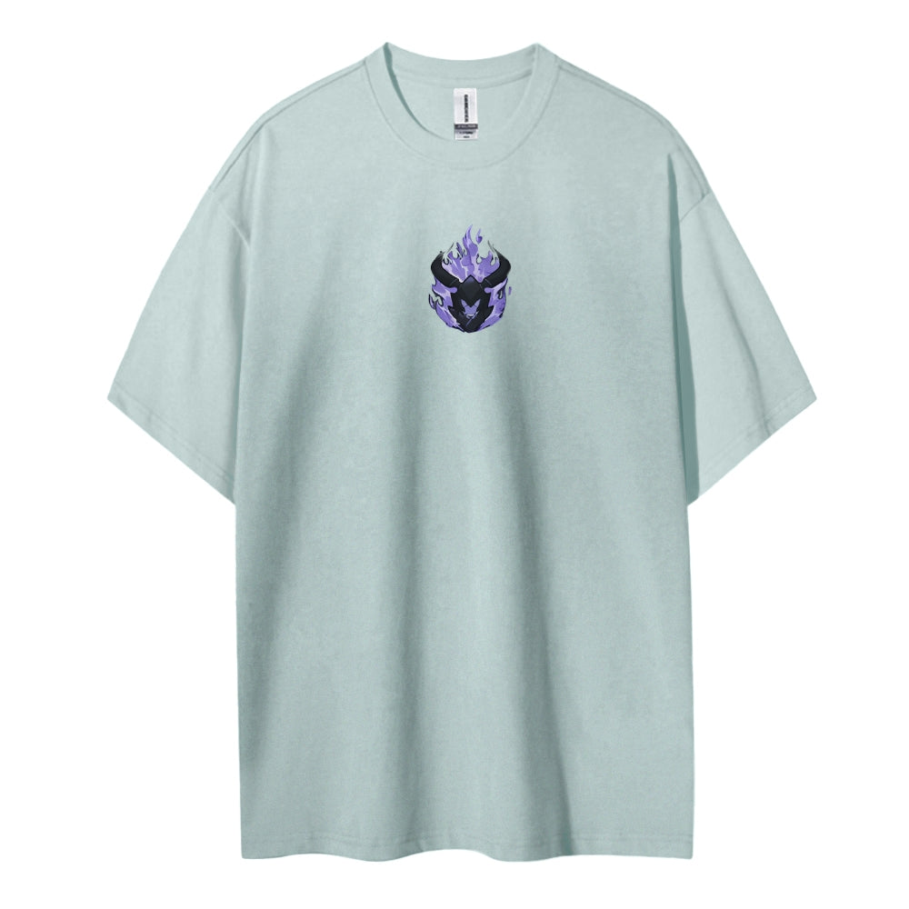 SOLO-LEVELING Cotton Unisex Crew Neck Anime T-Shirt