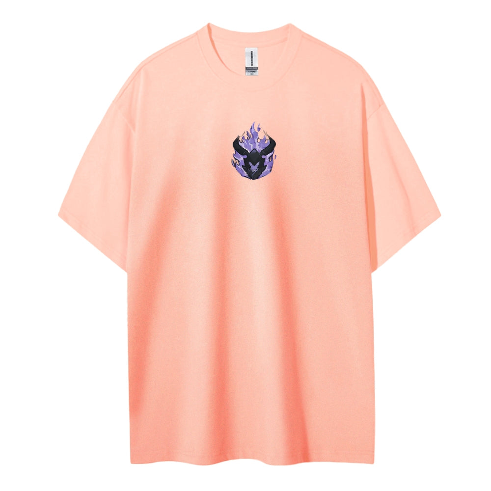 SOLO-LEVELING Cotton Unisex Crew Neck Anime T-Shirt