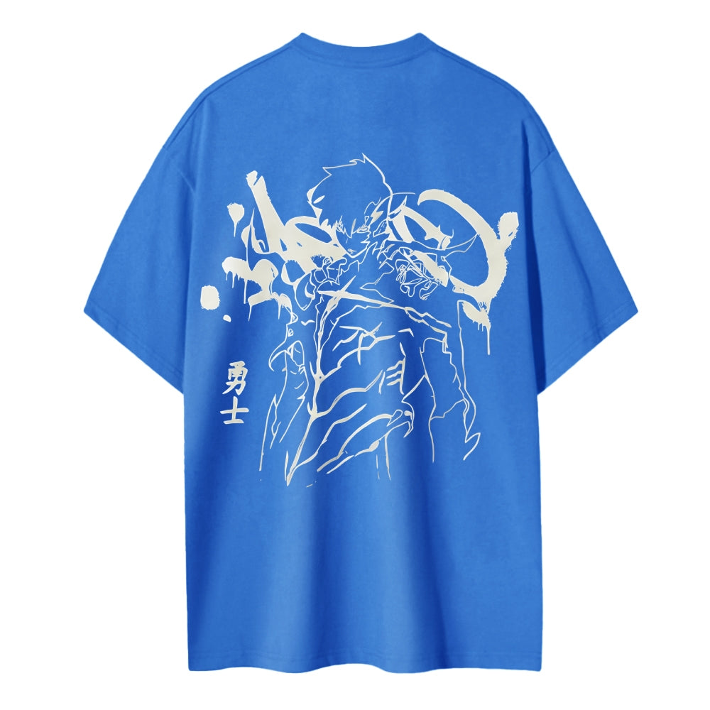 Solo Leveling Cotton Unisex Crewneck Anime T-Shirt