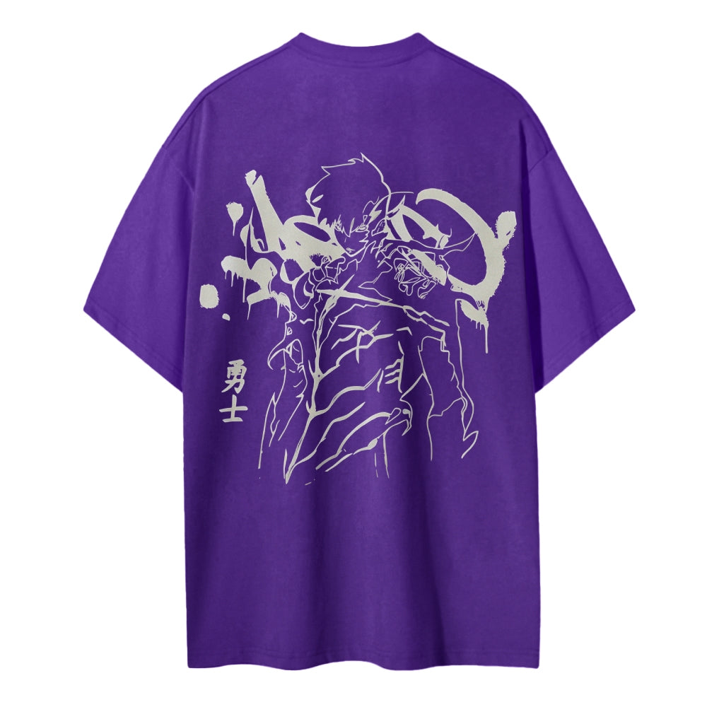 Solo Leveling Cotton Unisex Crewneck Anime T-Shirt