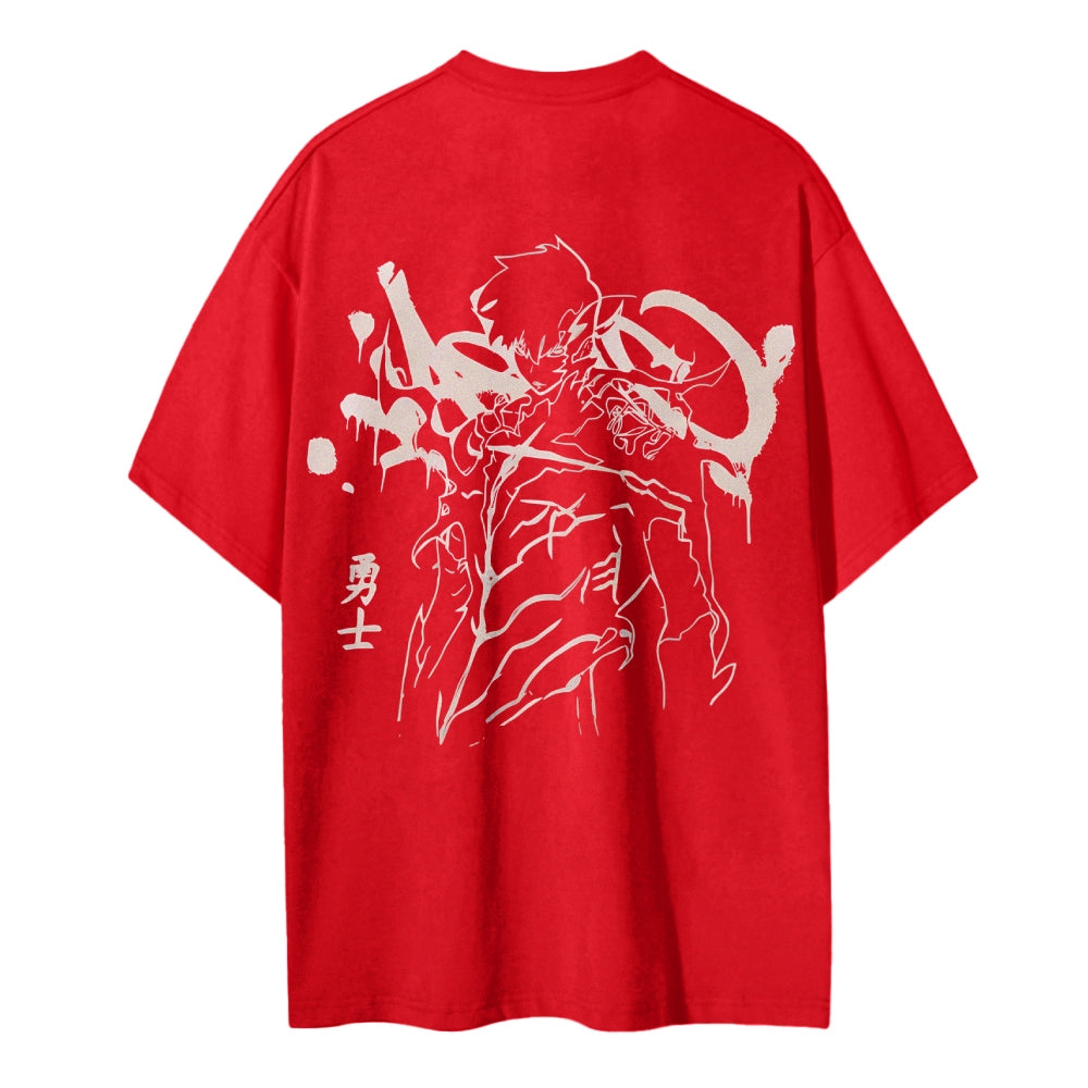 Solo Leveling Cotton Unisex Crewneck Anime T-Shirt