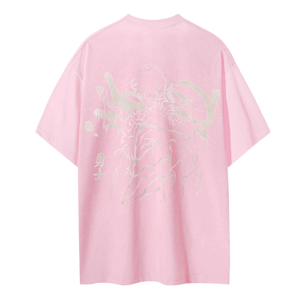 Solo Leveling Cotton Unisex Crewneck Anime T-Shirt