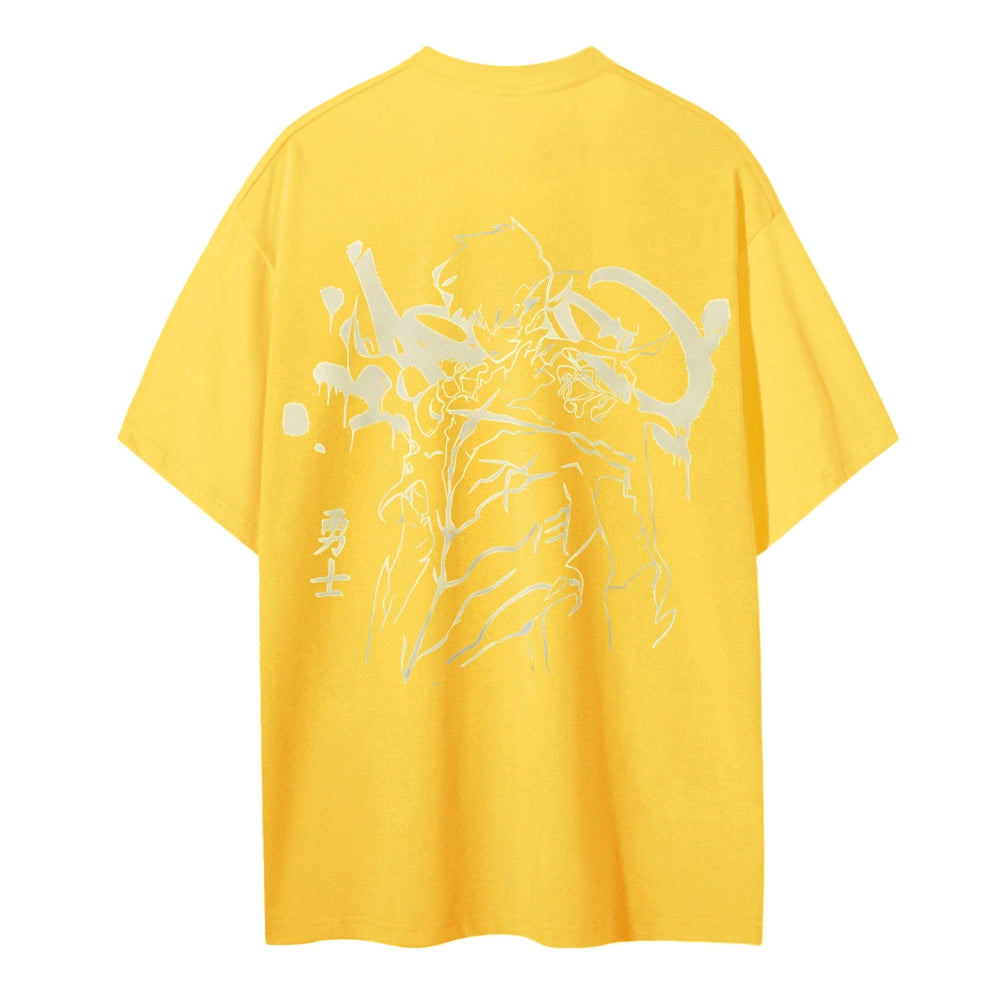 Solo Leveling Cotton Unisex Crewneck Anime T-Shirt