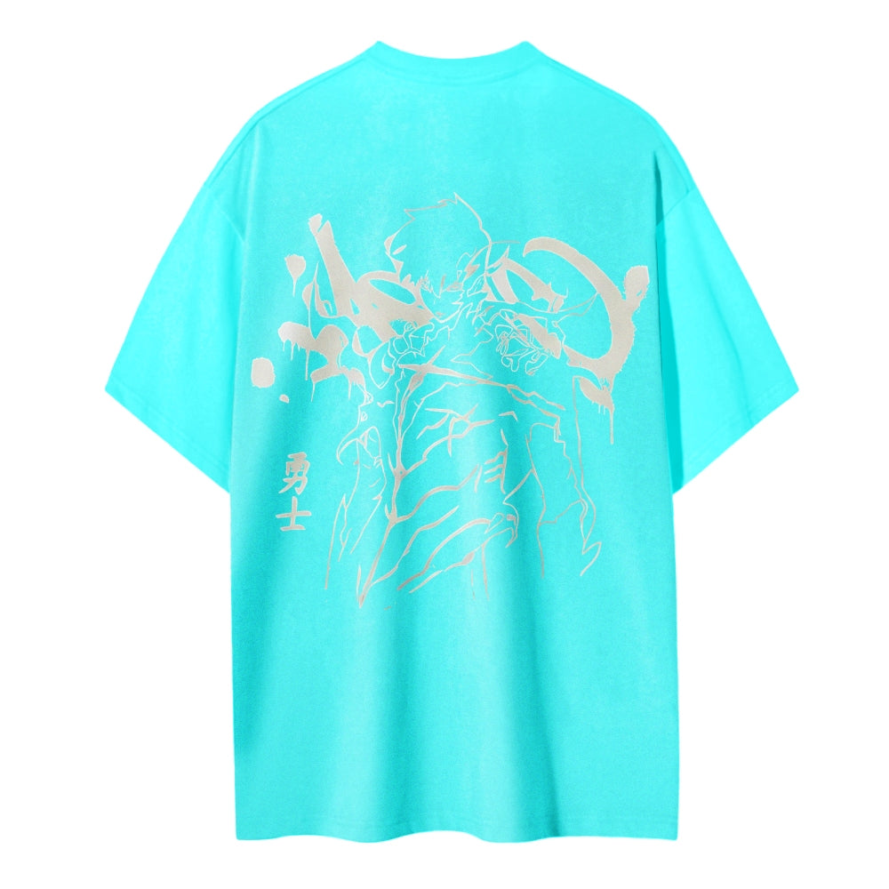 Solo Leveling Cotton Unisex Crewneck Anime T-Shirt