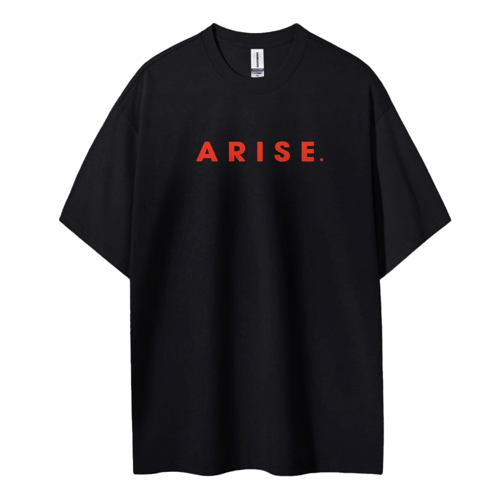 Solo Leveling Cotton Unisex Crewneck Anime T-Shirt