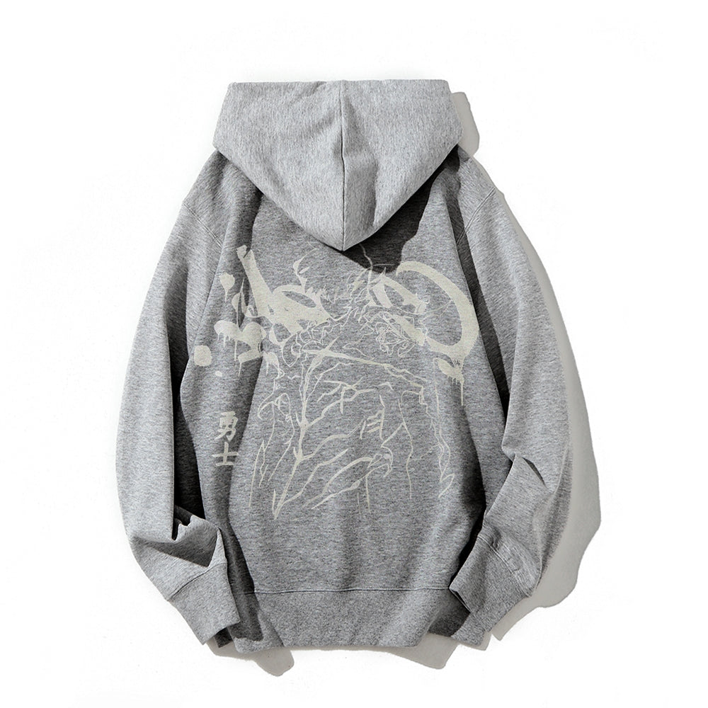 Solo Leveling Cotton Unisex Patterned Fashion Hooded