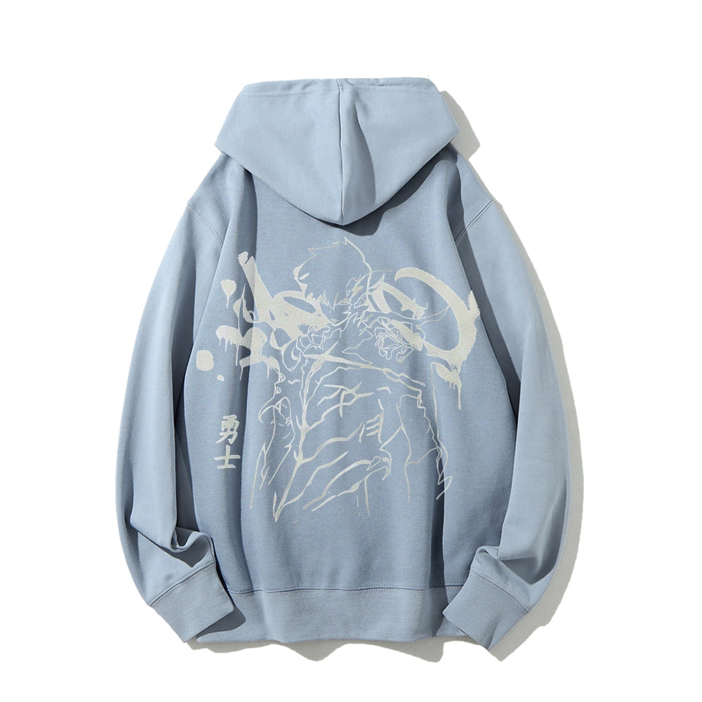 Solo Leveling Cotton Unisex Patterned Fashion Hooded