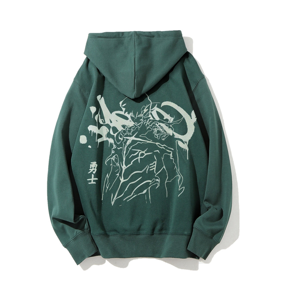 Solo Leveling Cotton Unisex Patterned Fashion Hooded