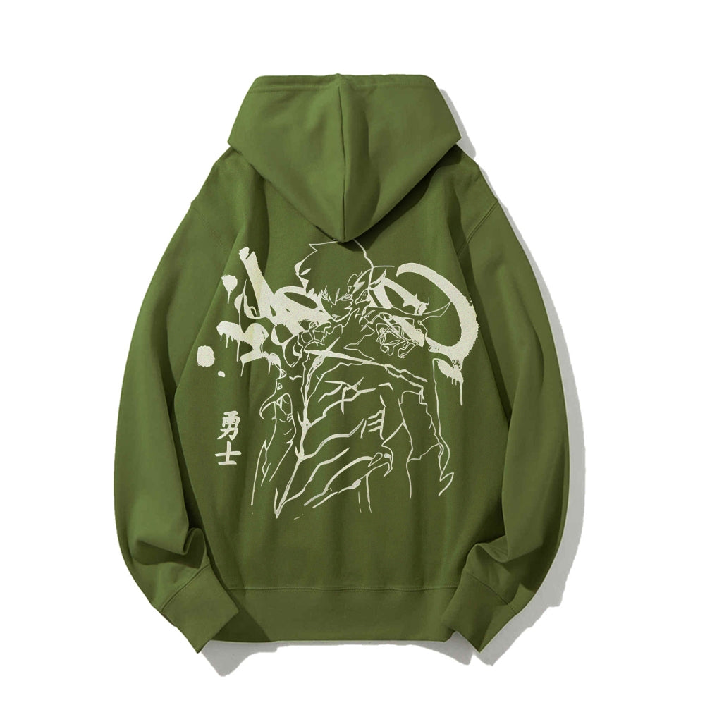 Solo Leveling Cotton Unisex Patterned Fashion Hooded