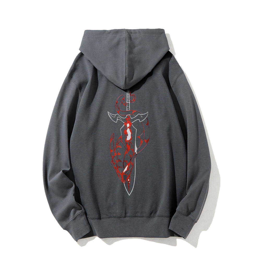 Solo Leveling Cotton Unisex Patterned Fashion Hooded