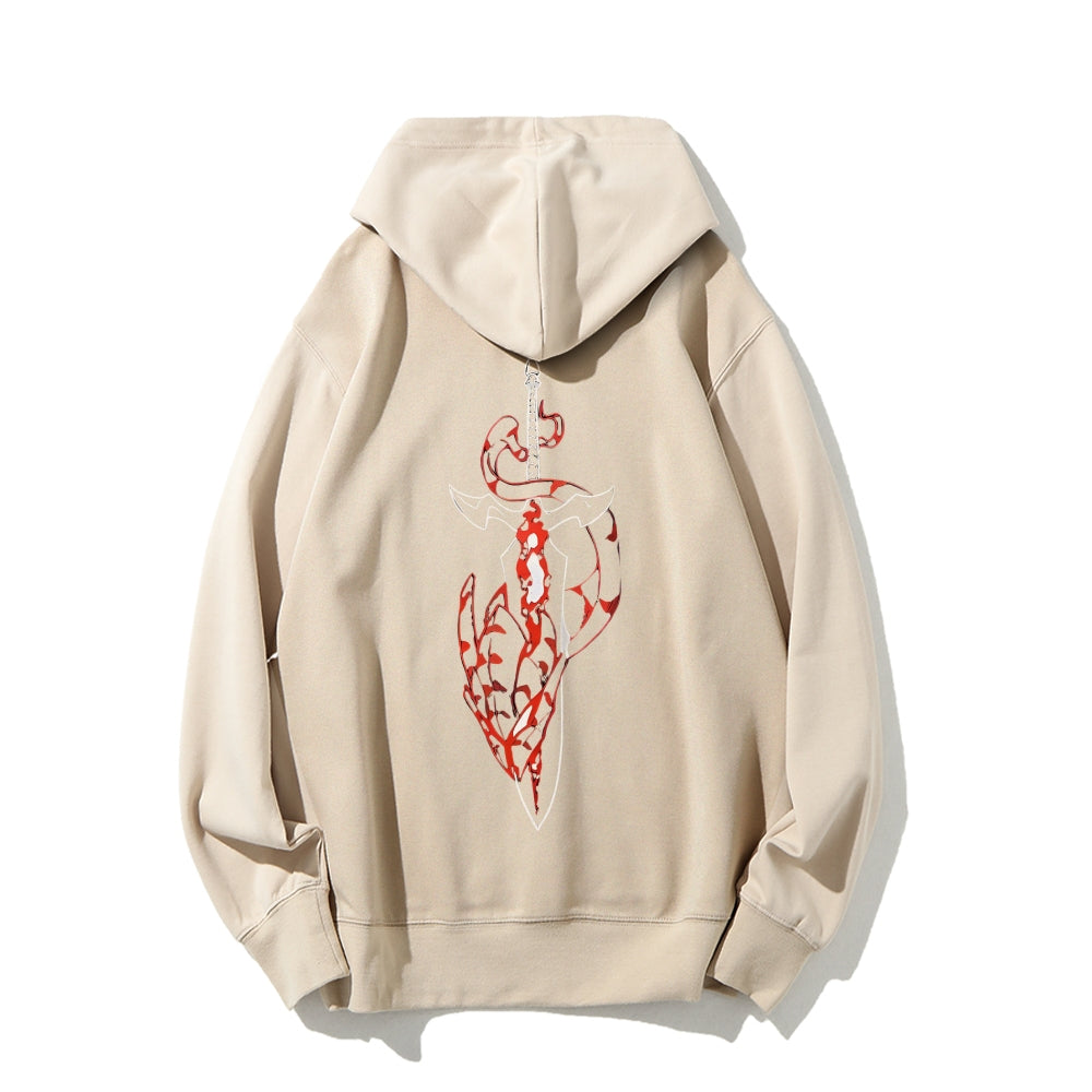 Solo Leveling Cotton Unisex Patterned Fashion Hooded