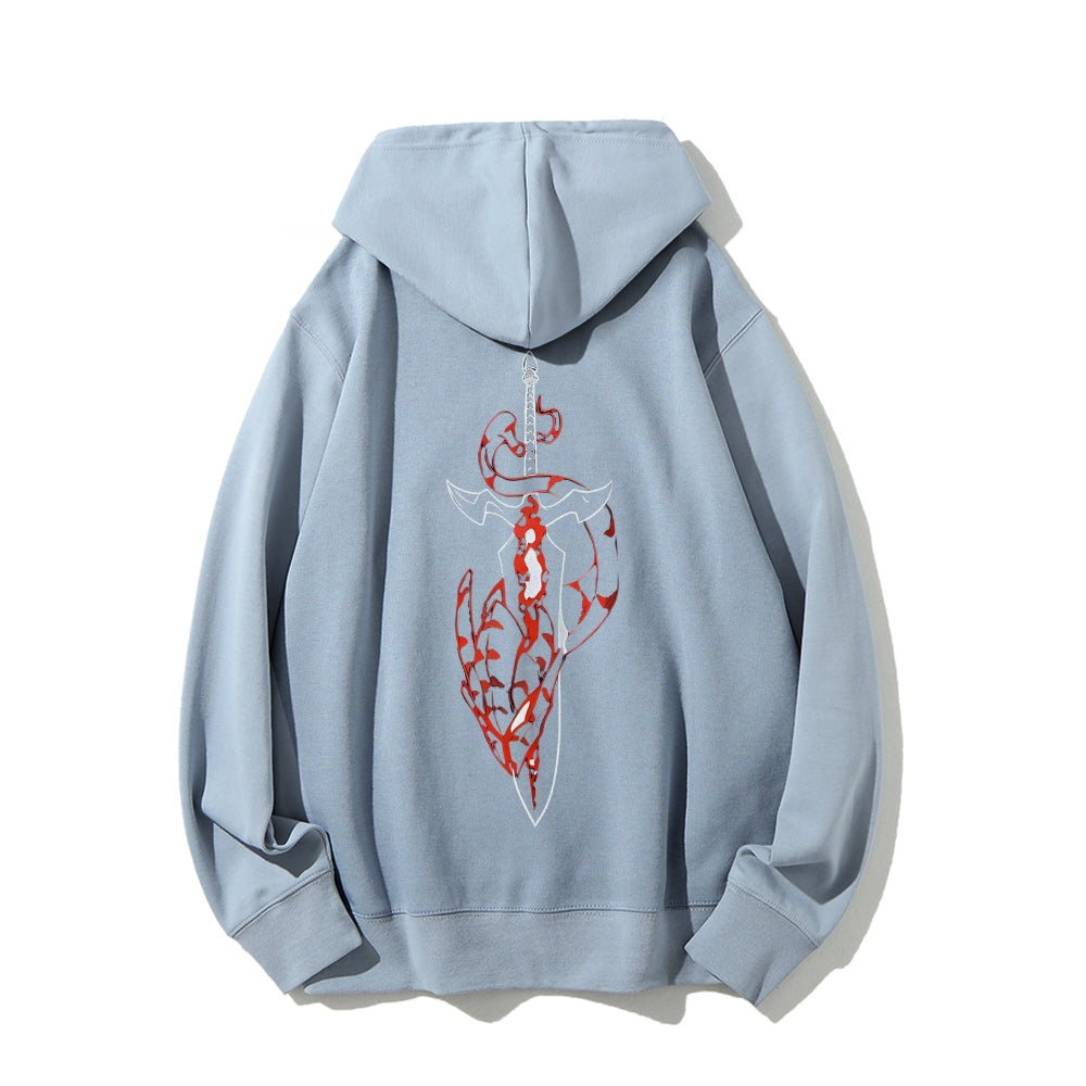 Solo Leveling Cotton Unisex Patterned Fashion Hooded