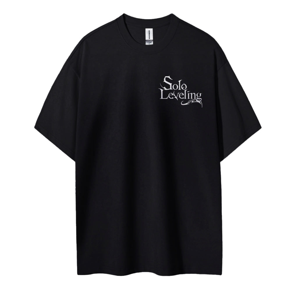 SOLOLEVELING Cotton Unisex Round Neck Anime T-Shirt