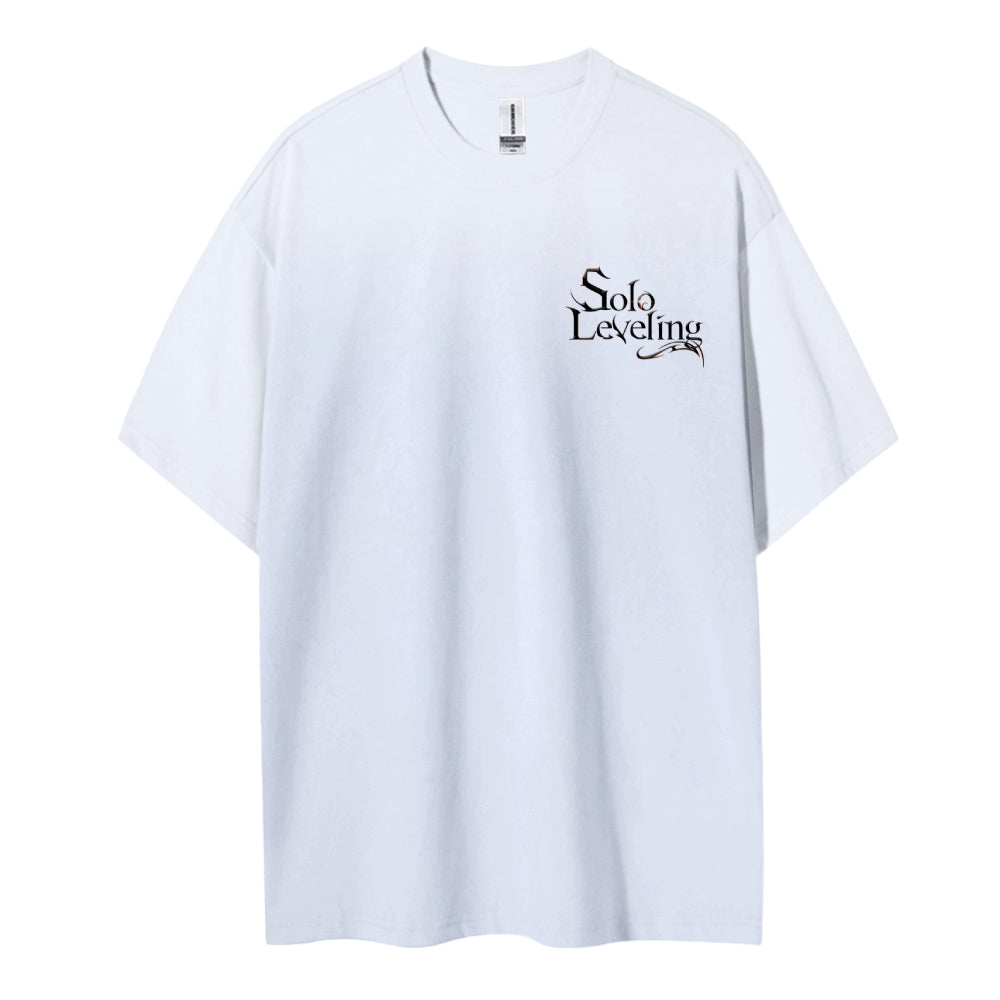 SOLOLEVELING Cotton Unisex Round Neck Anime T-Shirt