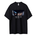 SOLOLEVELING Cotton Unisex Round Neck Anime T-Shirt