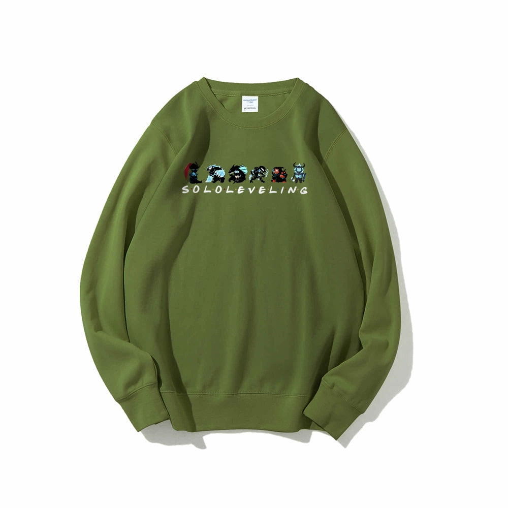 Casual Crewneck Sweatshirt SOLOLEVELING