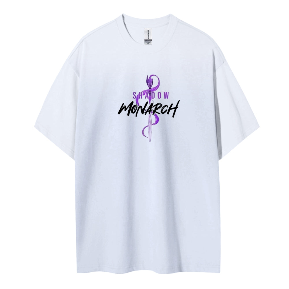 SOLOLEVELING Cotton Unisex Round Neck Anime T-Shirt