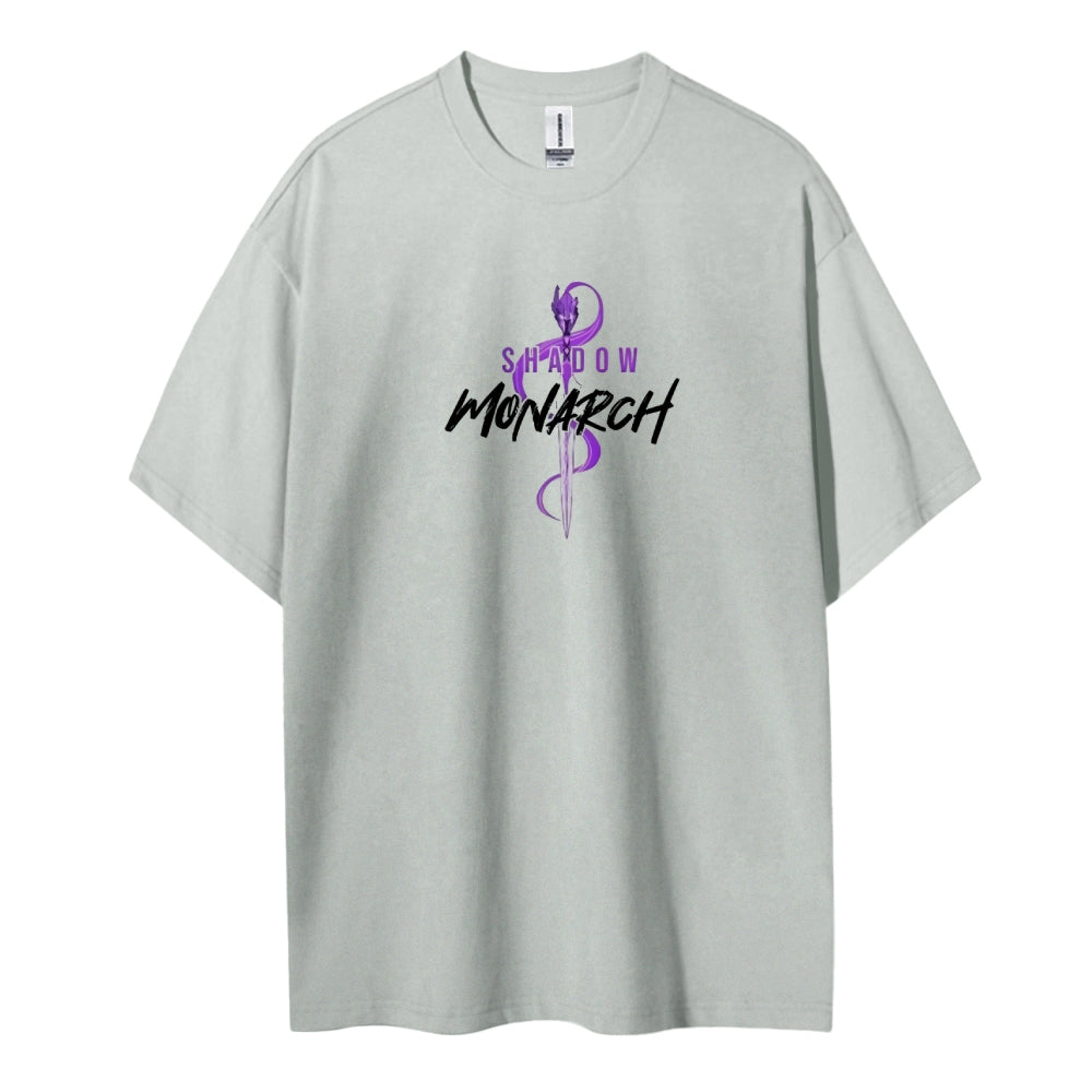 SOLOLEVELING Cotton Unisex Round Neck Anime T-Shirt