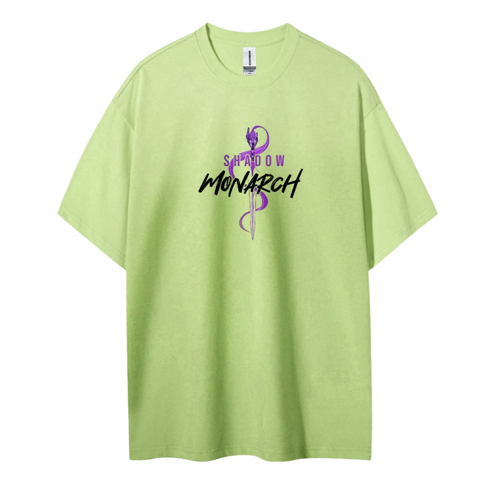 SOLOLEVELING Cotton Unisex Round Neck Anime T-Shirt