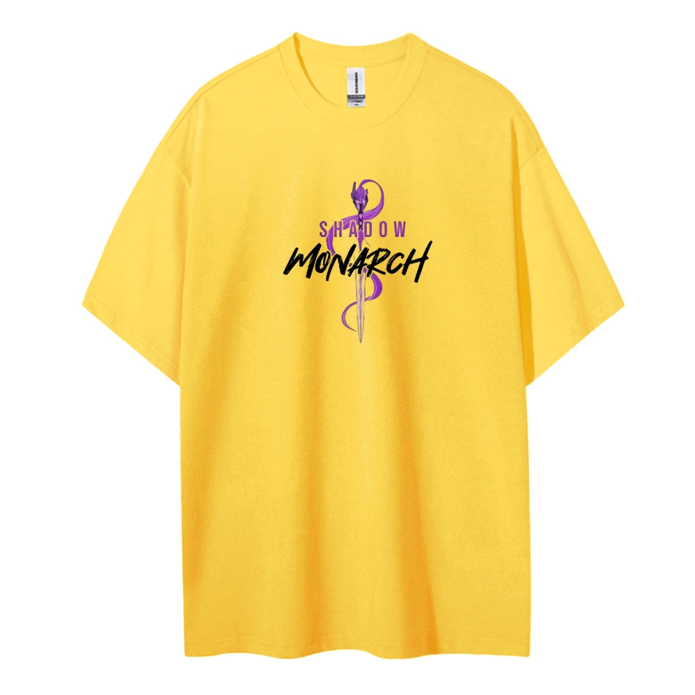 SOLOLEVELING Cotton Unisex Round Neck Anime T-Shirt