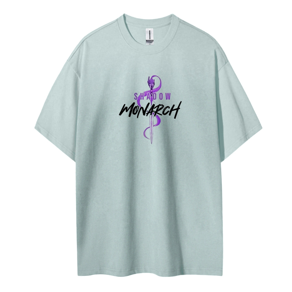 SOLOLEVELING Cotton Unisex Round Neck Anime T-Shirt