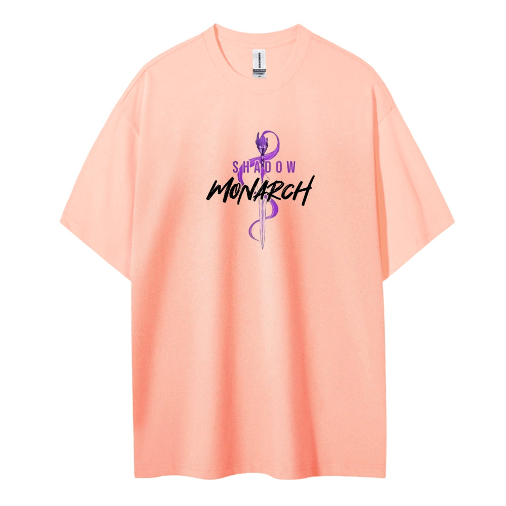 SOLOLEVELING Cotton Unisex Round Neck Anime T-Shirt