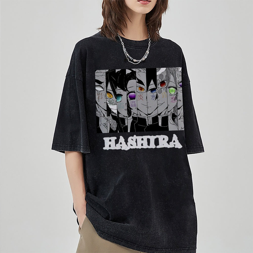 Vintage Oversized T-Shirt Demon Slayer