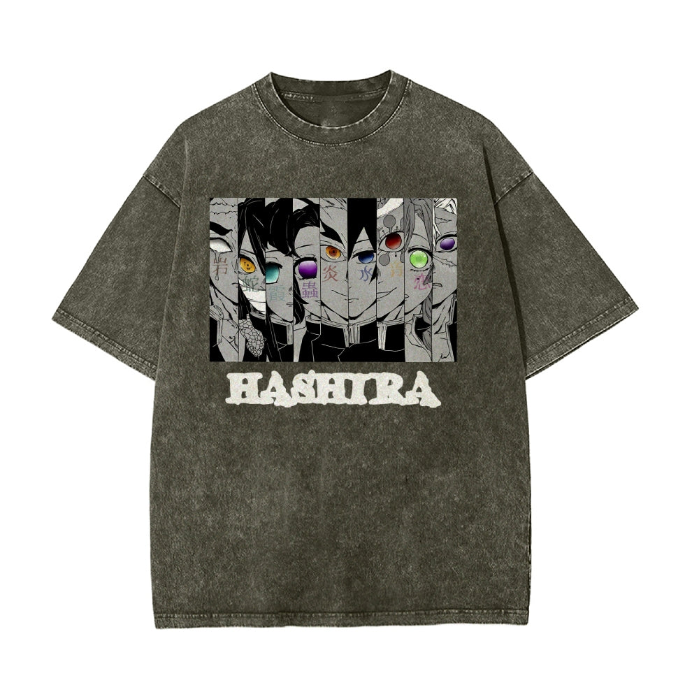 Vintage Oversized T-Shirt Demon Slayer