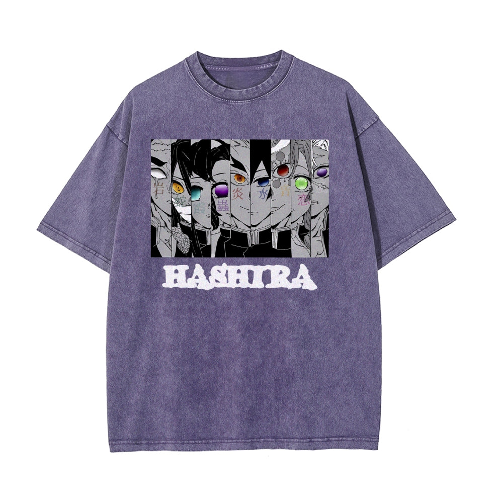 Vintage Oversized T-Shirt Demon Slayer