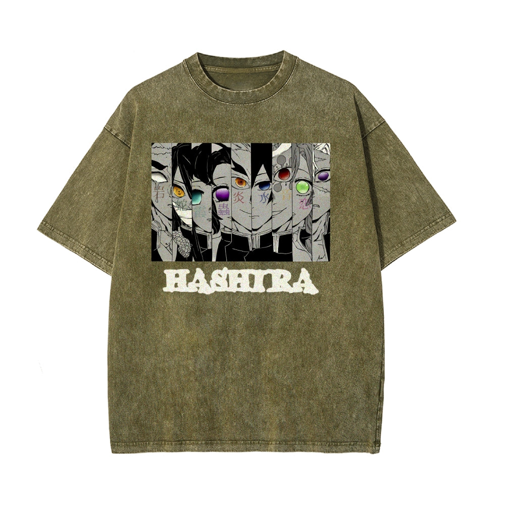 Vintage Oversized T-Shirt Demon Slayer