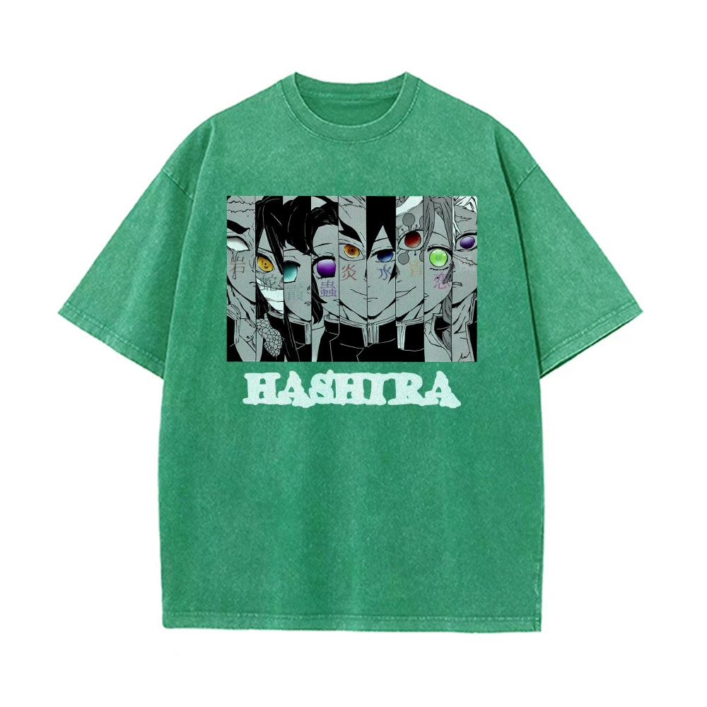 Vintage Oversized T-Shirt Demon Slayer