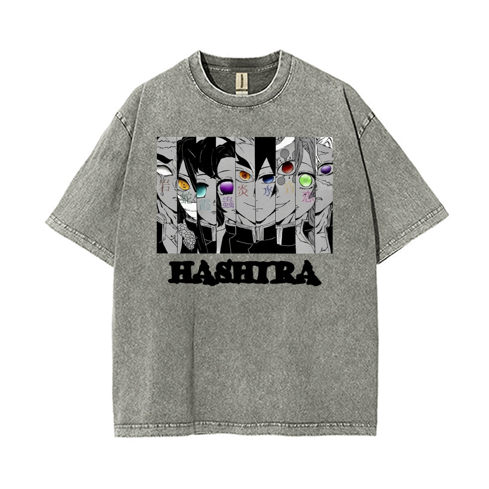 Vintage Oversized T-Shirt Demon Slayer