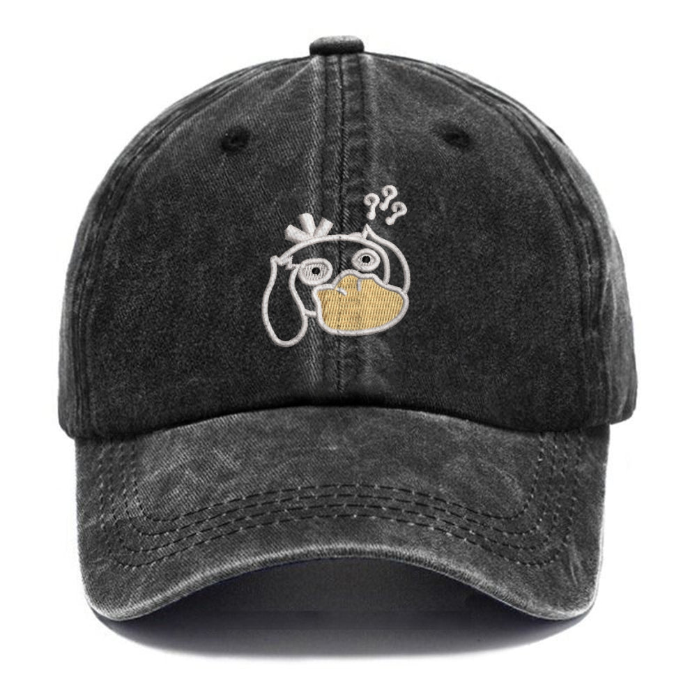 Unisex Vintage Casual Washed Embroidery HAT