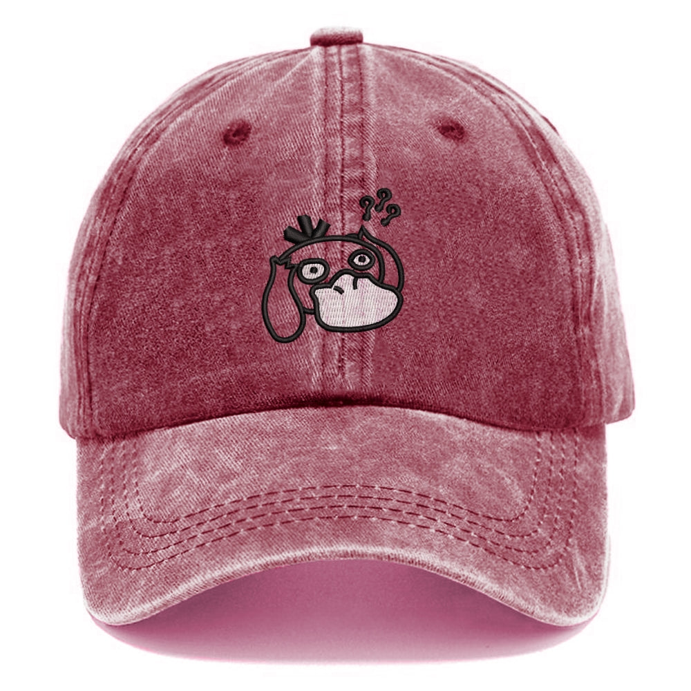 Unisex Vintage Casual Washed Embroidery HAT