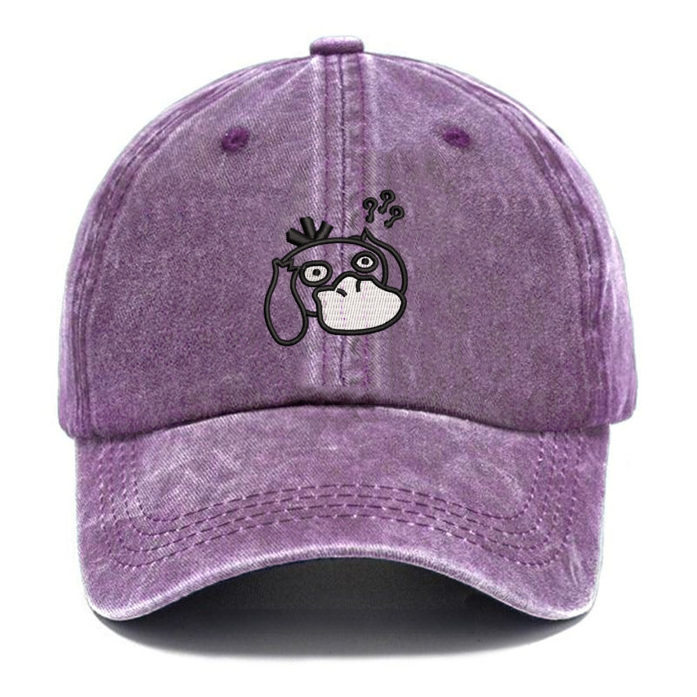 Unisex Vintage Casual Washed Embroidery HAT