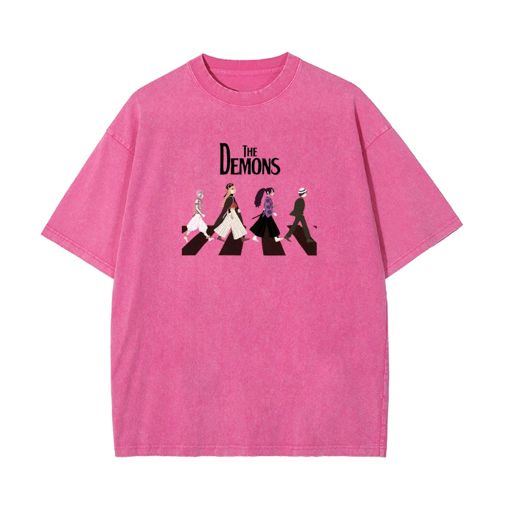 Vintage Oversized T-Shirt Demon Slayer
