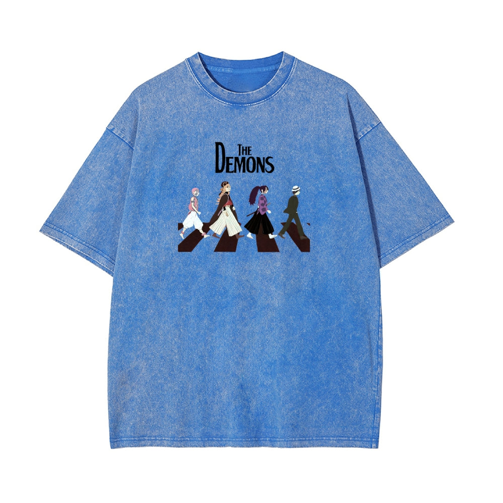 Vintage Oversized T-Shirt Demon Slayer
