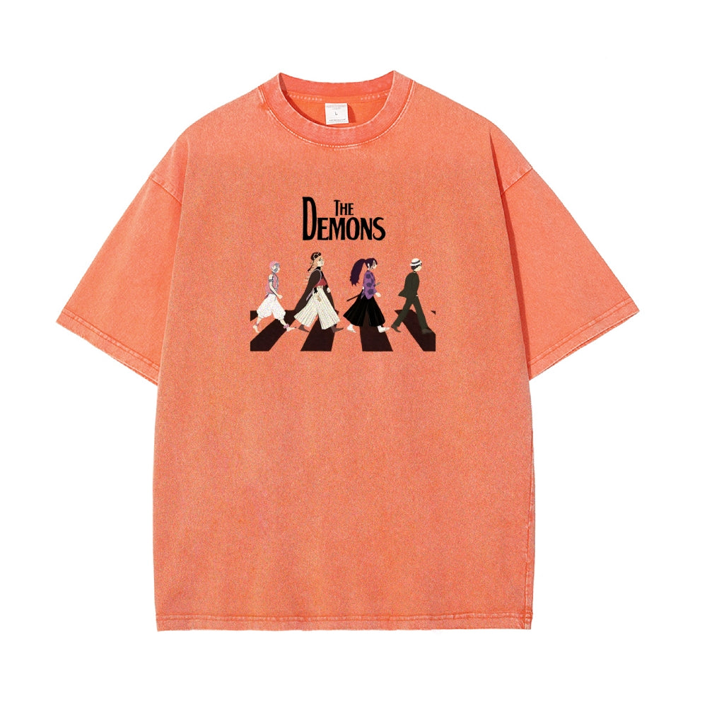 Vintage Oversized T-Shirt Demon Slayer