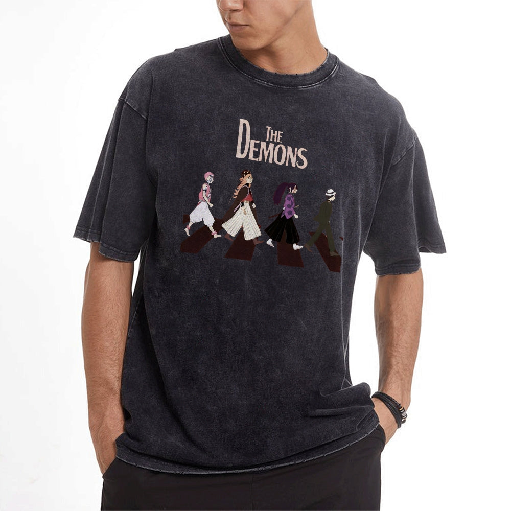 Vintage Oversized T-Shirt Demon Slayer